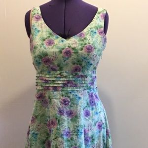 V Neck Sleeveless , Lined Made by K Studio